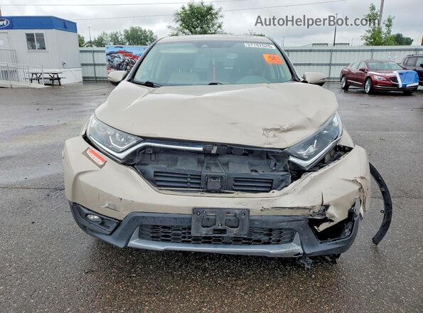 2HKRW2H5XJH666384 2018 HONDA CR-V Tan Դիմացի տեսք