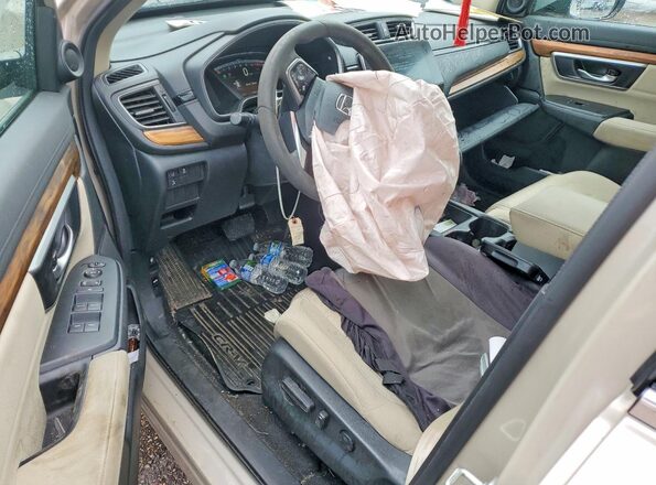 2HKRW2H5XJH666384 2018 HONDA CR-V Tan Առջևի վահանակի տեսք