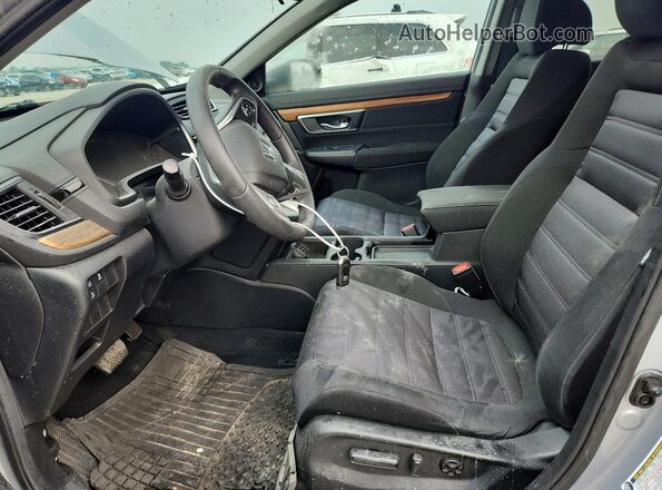 2HKRW2H5XKH636898 2019 HONDA CR-V Silver Widok wnętrza z przodu