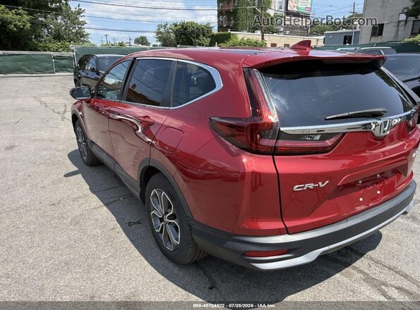 2HKRW2H5XMH669791 2021 HONDA CR-V Red Trasero izquierdo