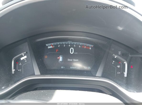 2HKRW2H5XMH670584 2021 HONDA CR-V Gray Vista de los asientos traseros