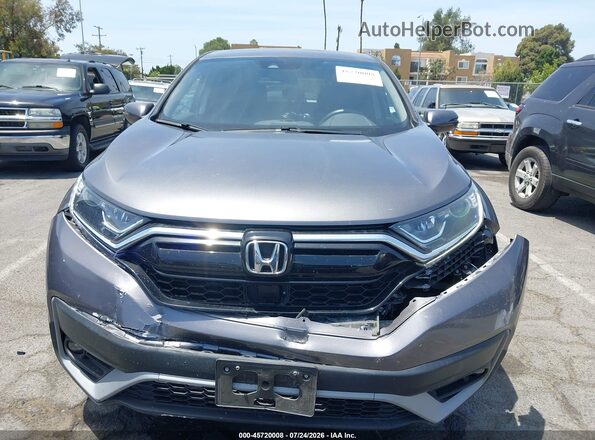 2HKRW2H5XMH670584 2021 HONDA CR-V Gray Vista del cuadro de instrumentos