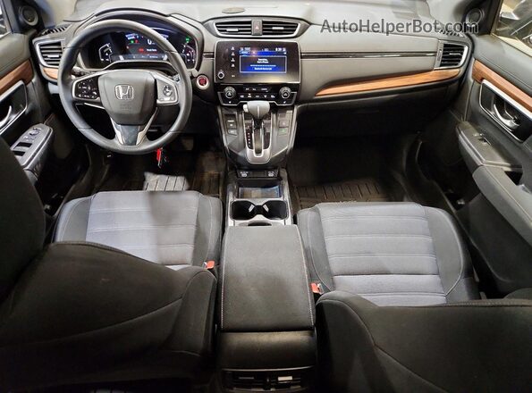 2HKRW2H5XNH618986 2022 HONDA CR-V Gray Dashboard view