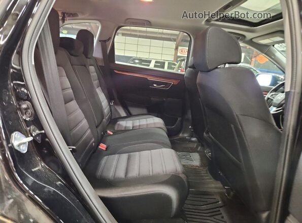 2HKRW2H5XNH618986 2022 HONDA CR-V Gray Rear interior view