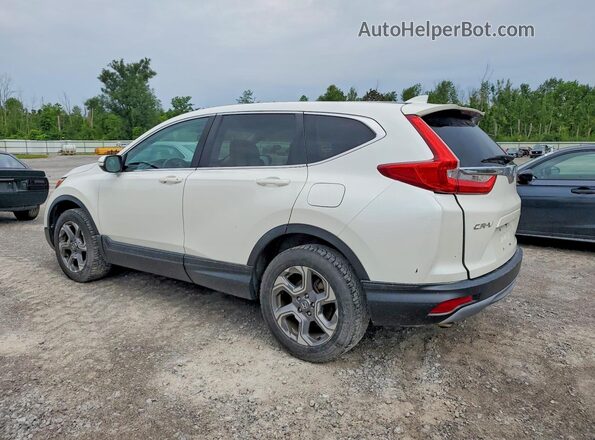 2HKRW2H80HH636508 2017 HONDA CR-V White Rear left