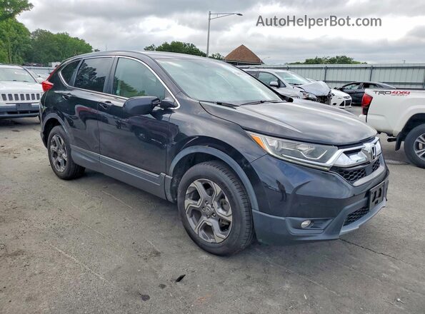 2HKRW2H80HH684784 2017 HONDA CR-V Black Przód prawy