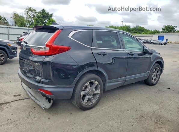 2HKRW2H80HH684784 2017 HONDA CR-V Black Tył prawy