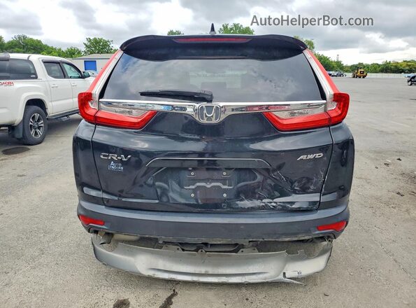2HKRW2H80HH684784 2017 HONDA CR-V Black Widok z tyłu