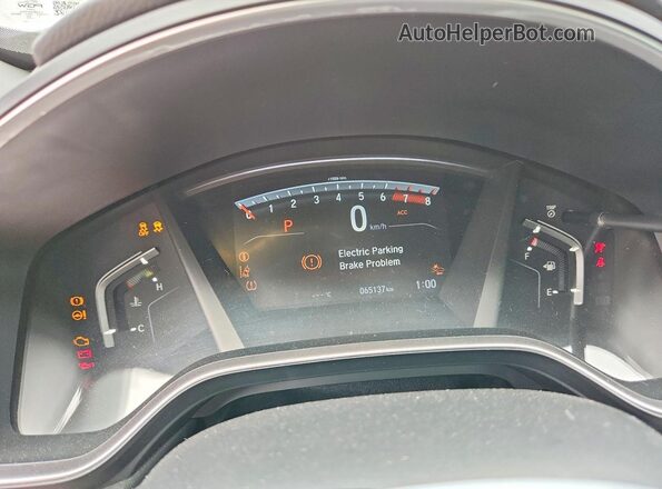 2HKRW2H80KH136520 2019 HONDA CR-V Черный Вид щитка приборов