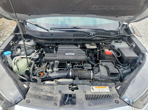 2HKRW2H80KH669371 2019 HONDA CR-V Серебряный Вид подкапотного пространства