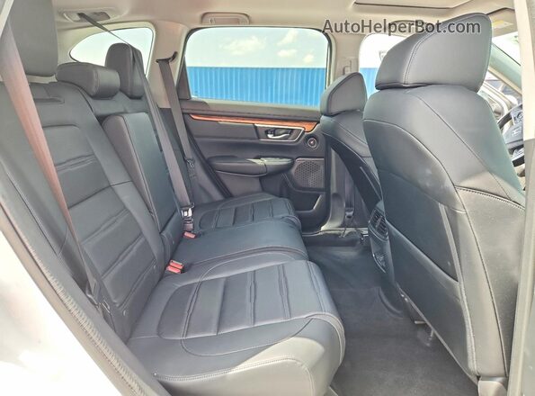2HKRW2H80MH608086 2021 HONDA CR-V White Вид задньої частини салону