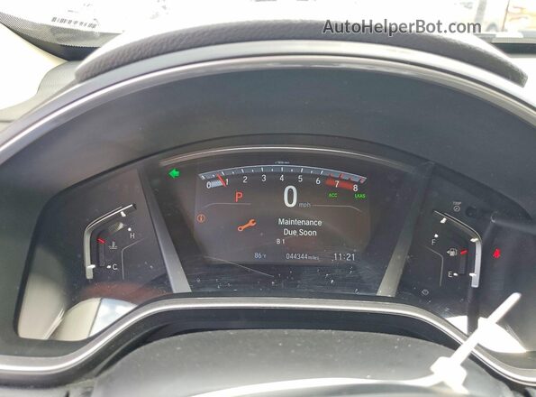 2HKRW2H80NH652641 2022 HONDA CR-V Белый Вид щитка приборов