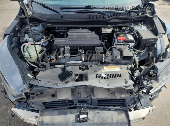 2HKRW2H80NH654051 2022 HONDA CR-V Blue Вид підкапотного простору