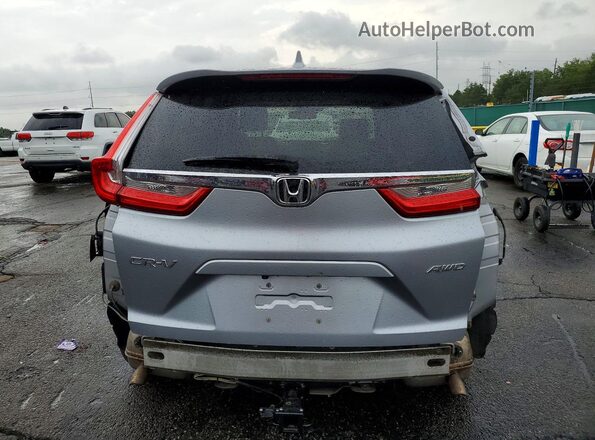 2HKRW2H81HH654466 2017 HONDA CR-V Silver Vista trasera