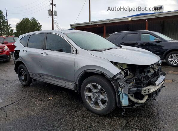 2HKRW2H81HH654466 2017 HONDA CR-V Silver Delantero derecho