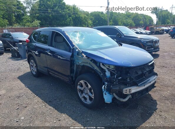 2HKRW2H81JH645272 2018 HONDA CR-V Синий 