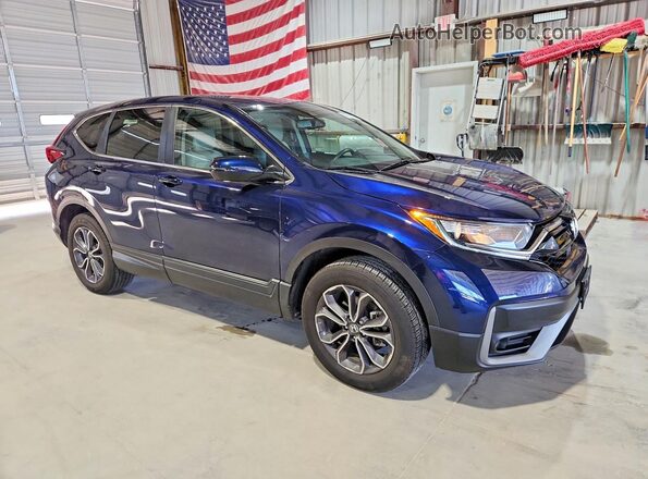 2HKRW2H81LH662396 2020 HONDA CR-V Blue წინა მარჯვენა