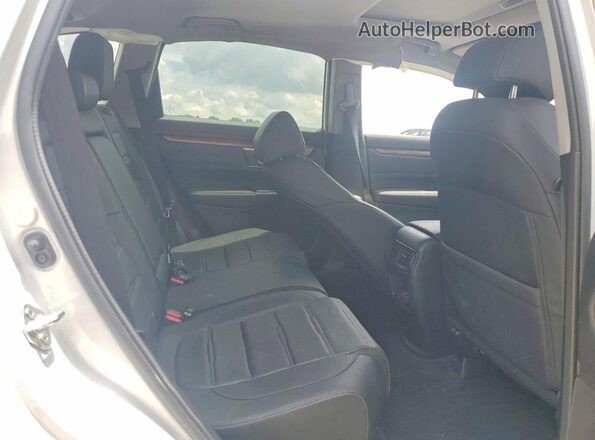 2HKRW2H81NH632737 2022 HONDA CR-V White უკანა სავარძლების ხედი