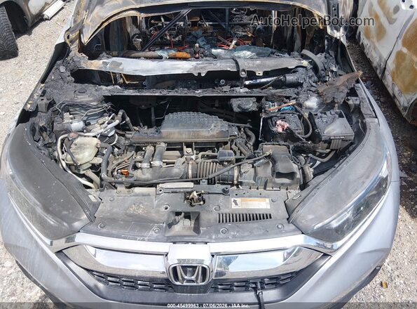2HKRW2H82JH625970 2018 HONDA CR-V Silver უკანა ხედი