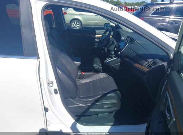 2HKRW2H82JH653154 2018 HONDA CR-V White წინა სალონის ხედი