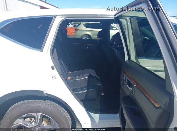 2HKRW2H82JH653154 2018 HONDA CR-V White VIN კოდის სტიკერის ხედი