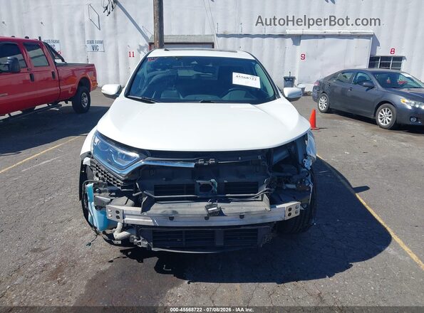 2HKRW2H82JH653154 2018 HONDA CR-V White უკანა სალონის ხედი