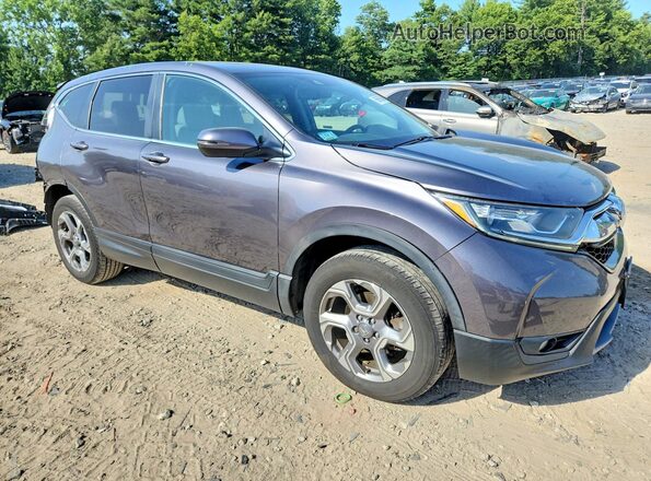 2HKRW2H82KH674734 2019 HONDA CR-V Gray Przód prawy