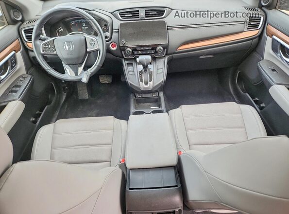 2HKRW2H82MH651747 2021 HONDA CR-V Gray Вид панелі приладів