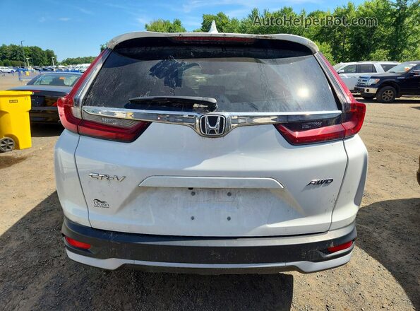 2HKRW2H82NH600752 2022 HONDA CR-V White Widok z tyłu