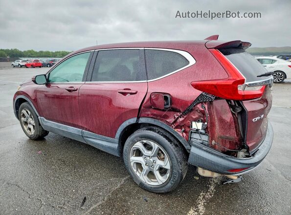 2HKRW2H83HH643534 2017 HONDA CR-V Maroon Tył lewy