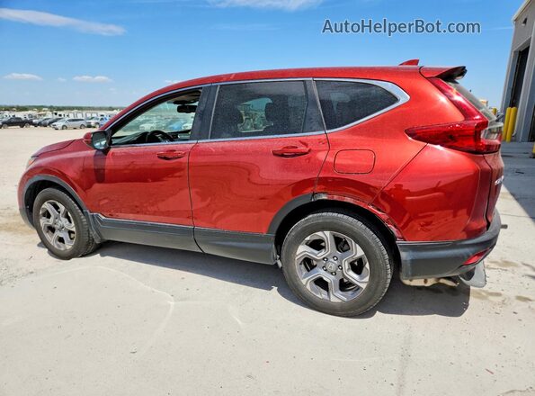 2HKRW2H83JH678337 2018 HONDA CR-V Red Հետևի ձախ