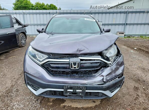 2HKRW2H83MH236517 2021 HONDA CR-V Gray Widok z przodu