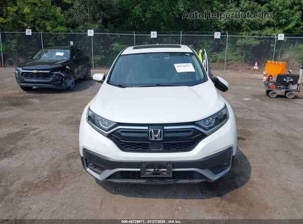 2HKRW2H83NH604521 2022 HONDA CR-V White უკანა სალონის ხედი