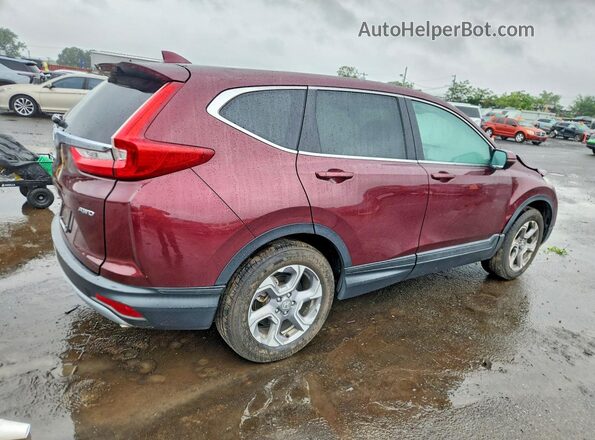 2HKRW2H84HH601762 2017 HONDA CR-V Burgundy Rear right