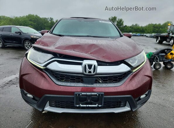 2HKRW2H84HH601762 2017 HONDA CR-V Burgundy Front view