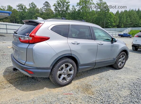 2HKRW2H84HH647348 2017 HONDA CR-V Silver Rear right