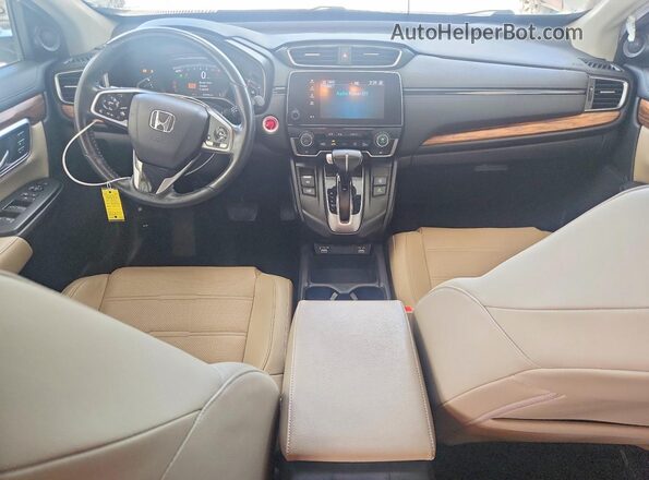 2HKRW2H84MH602422 2021 HONDA CR White Առջևի վահանակի տեսք