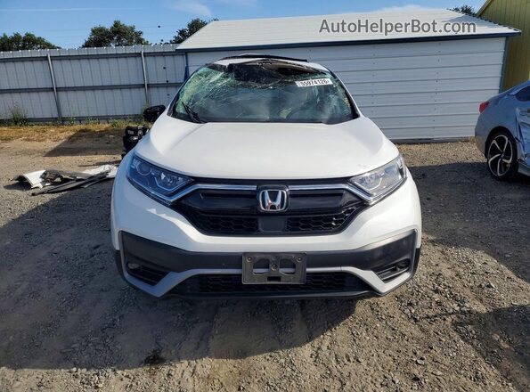2HKRW2H84NH643618 2022 HONDA CR-V White Դիմացի տեսք