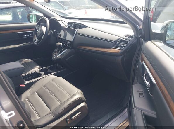 2HKRW2H84NH646339 2022 HONDA CR-V Silver წინა სალონის ხედი