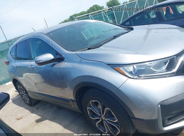 2HKRW2H84NH646339 2022 HONDA CR-V Silver უკანა სალონის ხედი