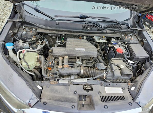 2HKRW2H85HH607196 2017 HONDA CR-V Black Շարժիչի բաժամունքի տեսք