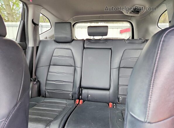 2HKRW2H85HH607196 2017 HONDA CR-V Black Հետևի նստատեղերի տեսք
