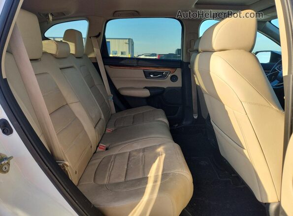 2HKRW2H85HH607683 2017 HONDA CR-V White Вид задньої частини салону
