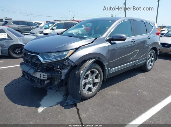 2HKRW2H85HH624435 2017 HONDA CR-V Gray Передня ліва чверть