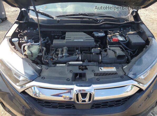 2HKRW2H85HH638612 2017 HONDA CR-V Charcoal Vista del compartimento del motor