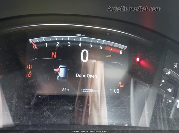 2HKRW2H85HH670718 2017 HONDA CR-V Синий Вид задних сидений