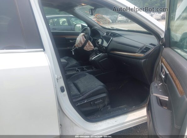2HKRW2H85KH612552 2019 HONDA CR-V White Вид салону спереду