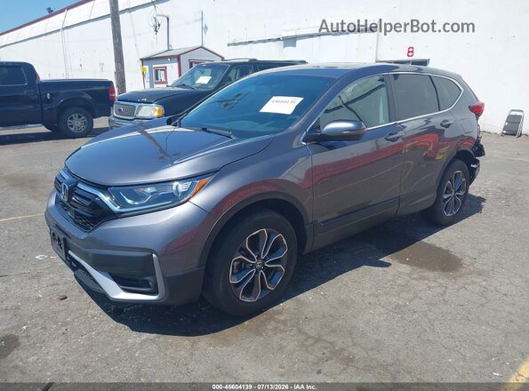 2HKRW2H85MH618029 2021 HONDA CR-V Серый Передняя левая четверть