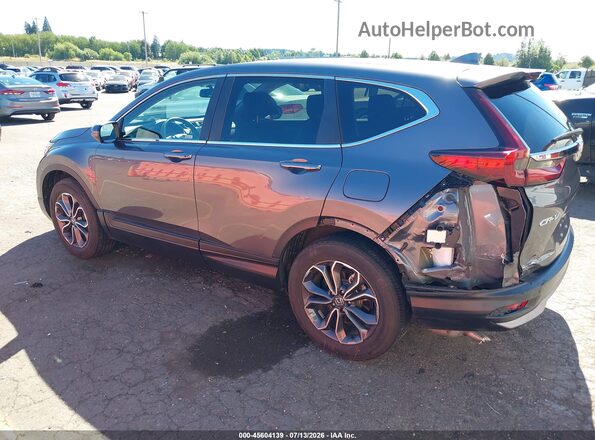 2HKRW2H85MH618029 2021 HONDA CR-V Серый Задняя левая четверть