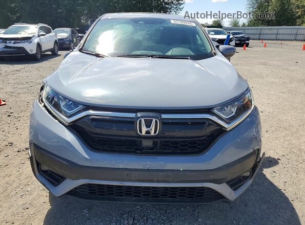 2HKRW2H85NH614404 2022 HONDA CR-V Gray Դիմացի տեսք